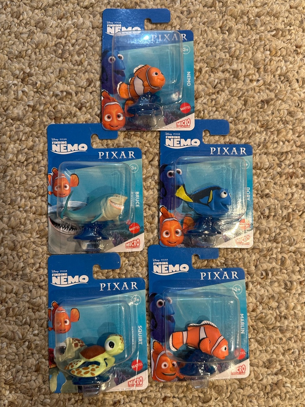 Disney Pixar Finding Nemo Micro Collection Figures